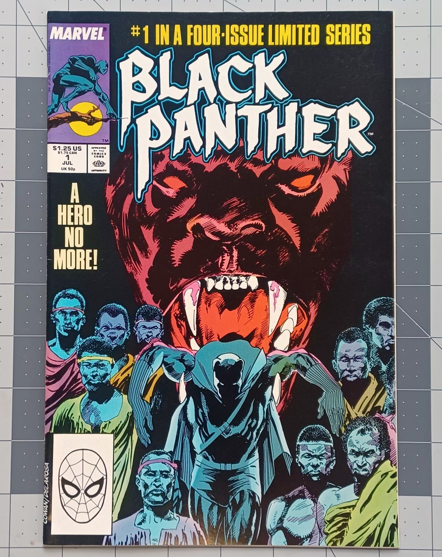 Black Panther #1 (of 4) (1988) - Marvel Comics