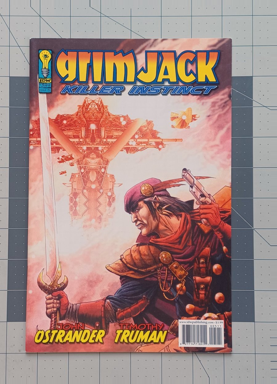GrimJack: Killer Instinct #5 (2005) - IDW
