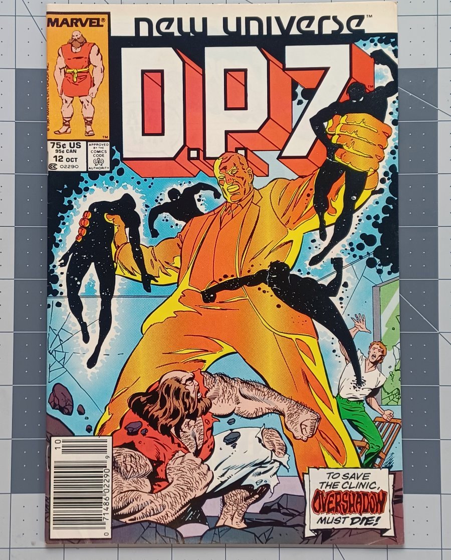 D.P.7 #12 (1987) - Marvel Comics (New Universe)
