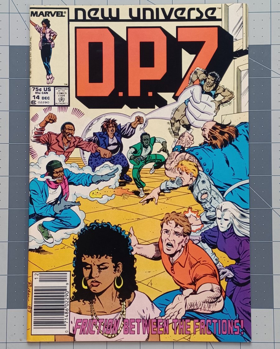 D.P.7 #14 (1987) - Marvel Comics (New Universe)