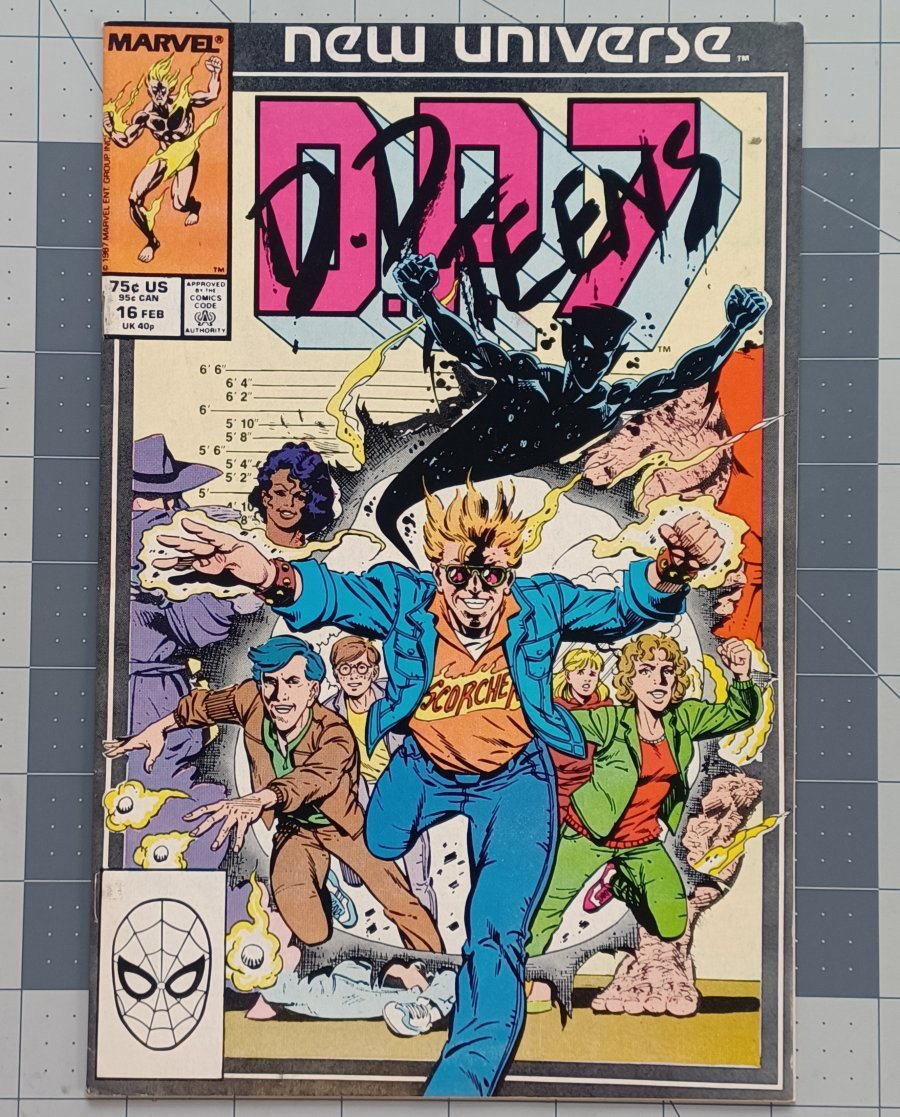 D.P.7 #16 (1988) - Marvel Comics (New Universe)