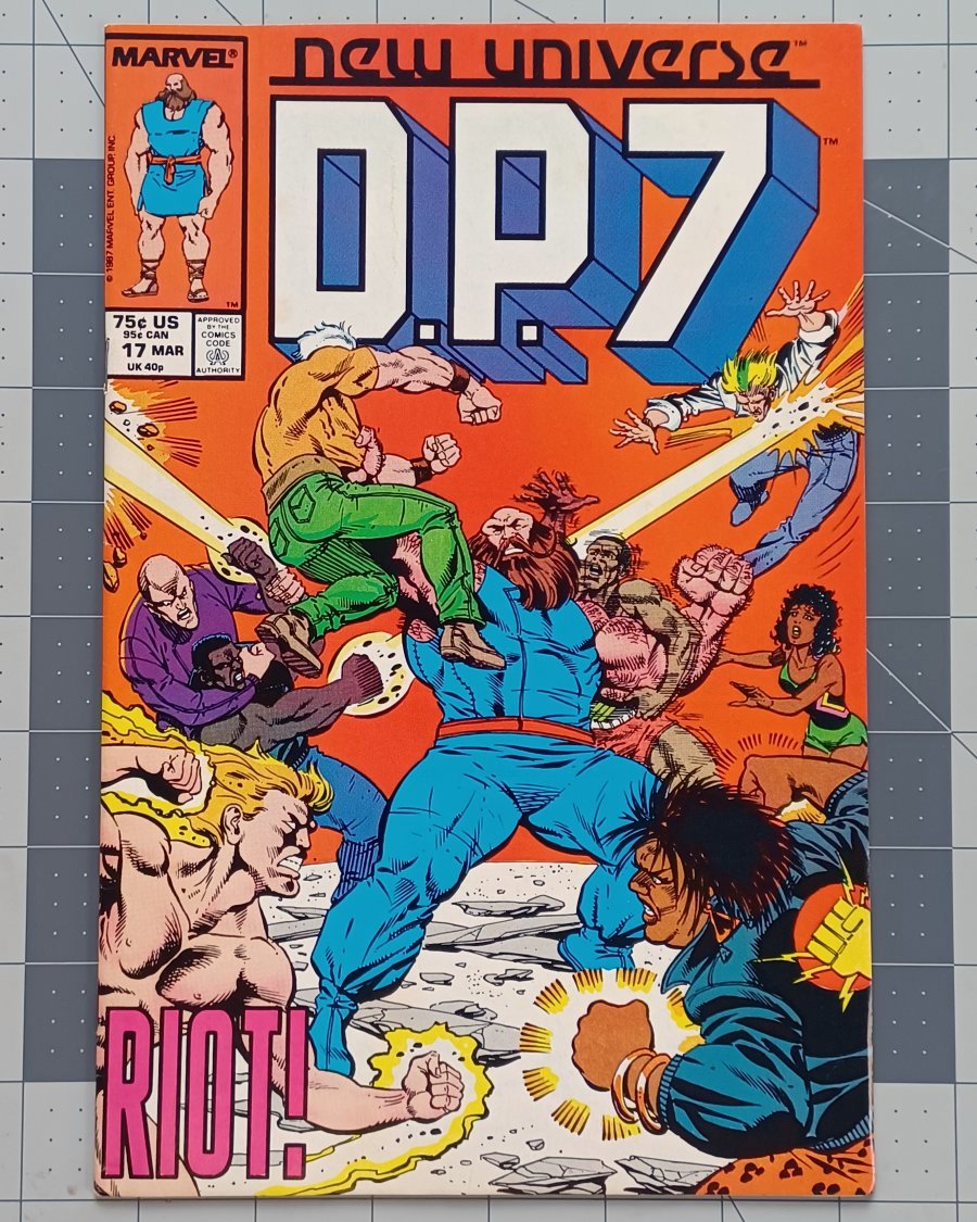D.P.7 #17 (1988) - Marvel Comics (New Universe)