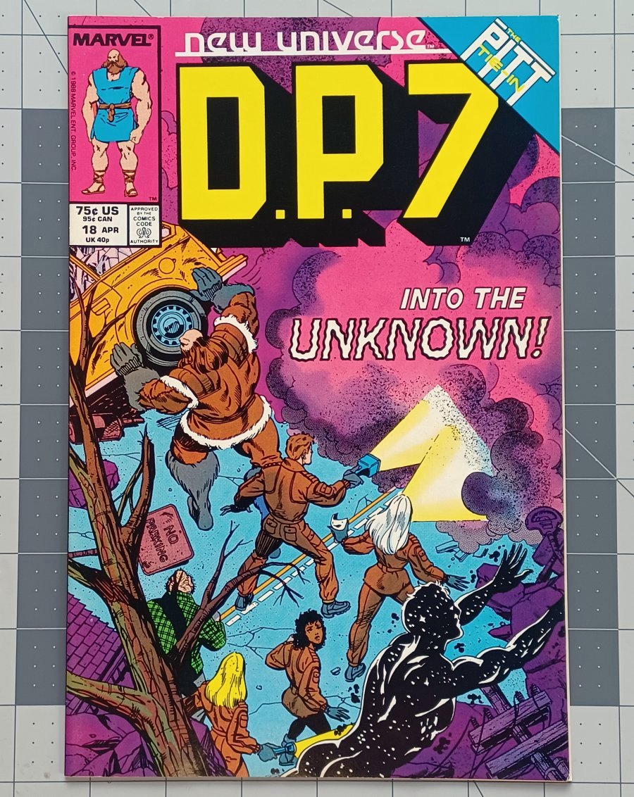 D.P.7 #18 (1988) - Marvel Comics (New Universe)
