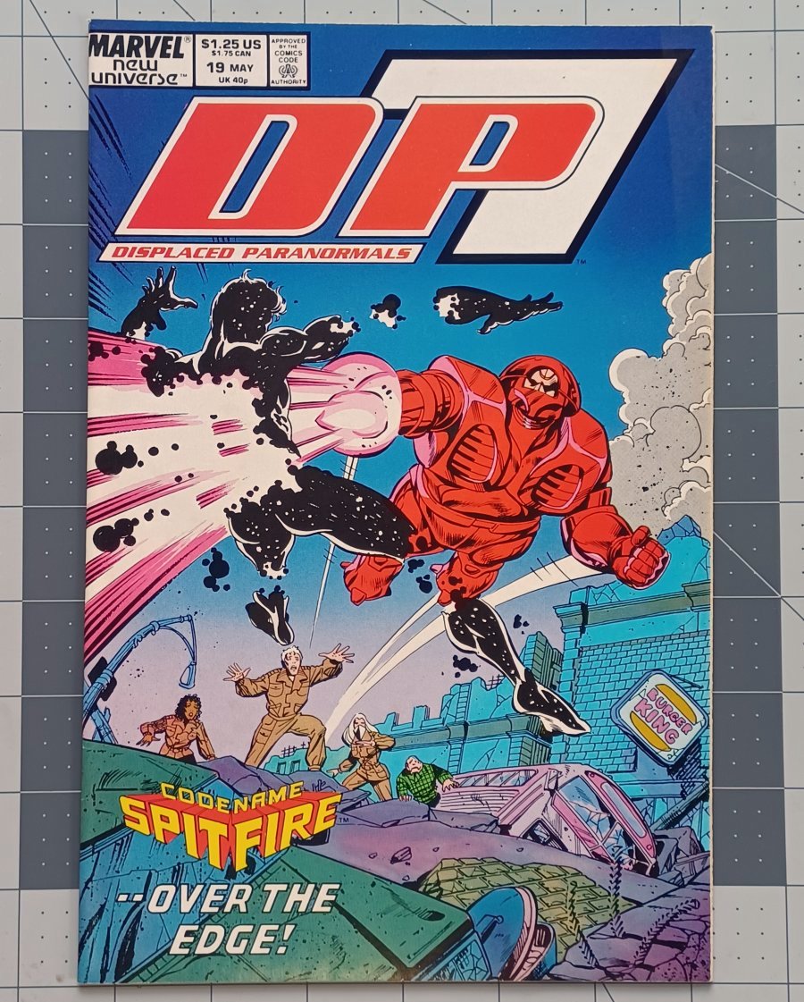 D.P.7 #19 (1988) - Marvel Comics (New Universe)