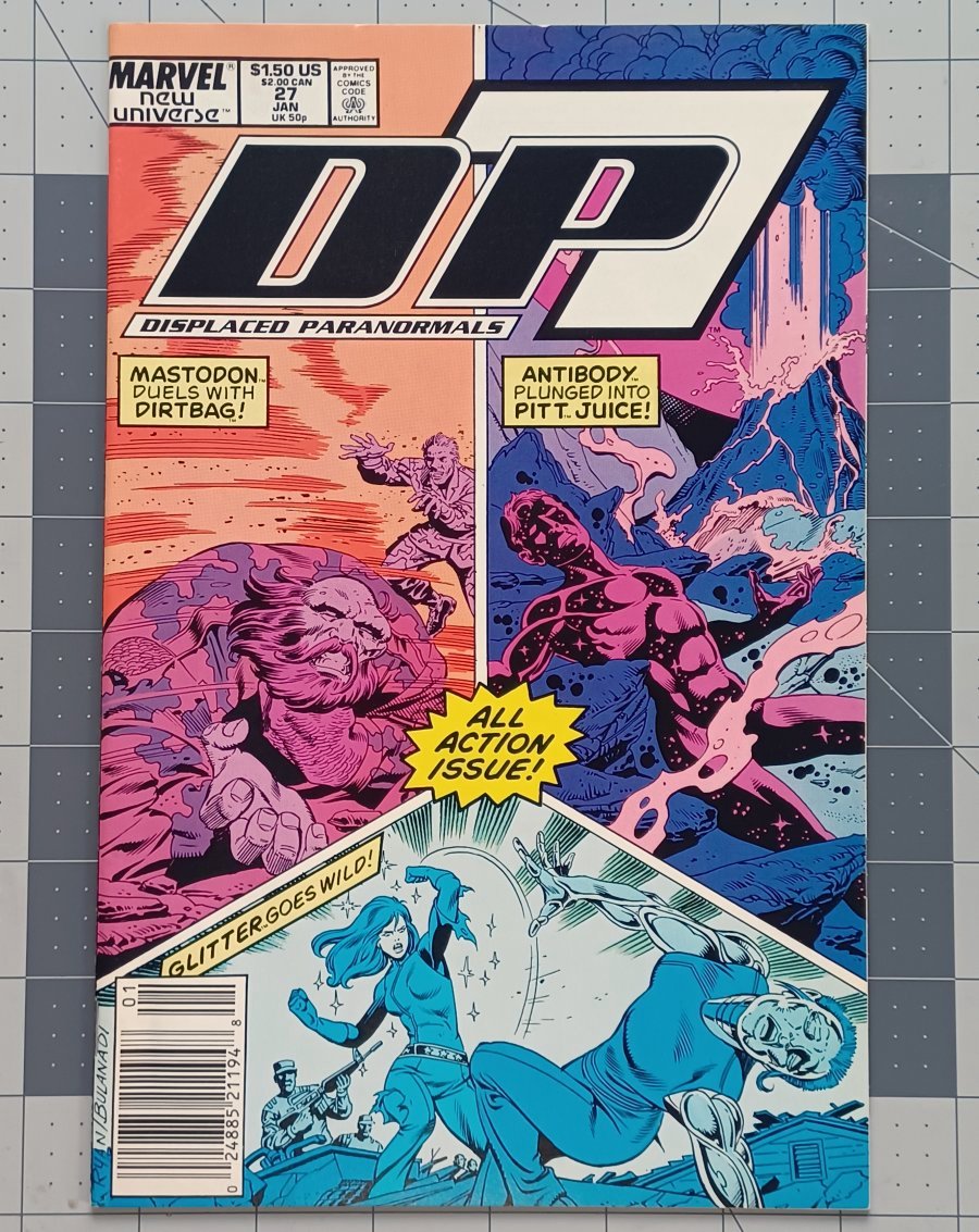 D.P.7 #27 (1989) - Marvel Comics (New Universe)