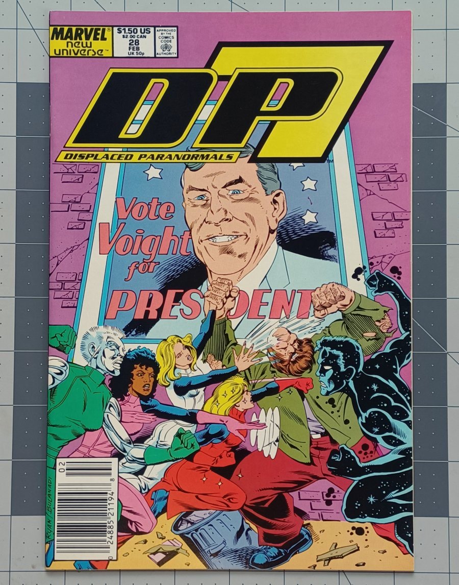 D.P.7 #28 (1989) - Marvel Comics (New Universe)