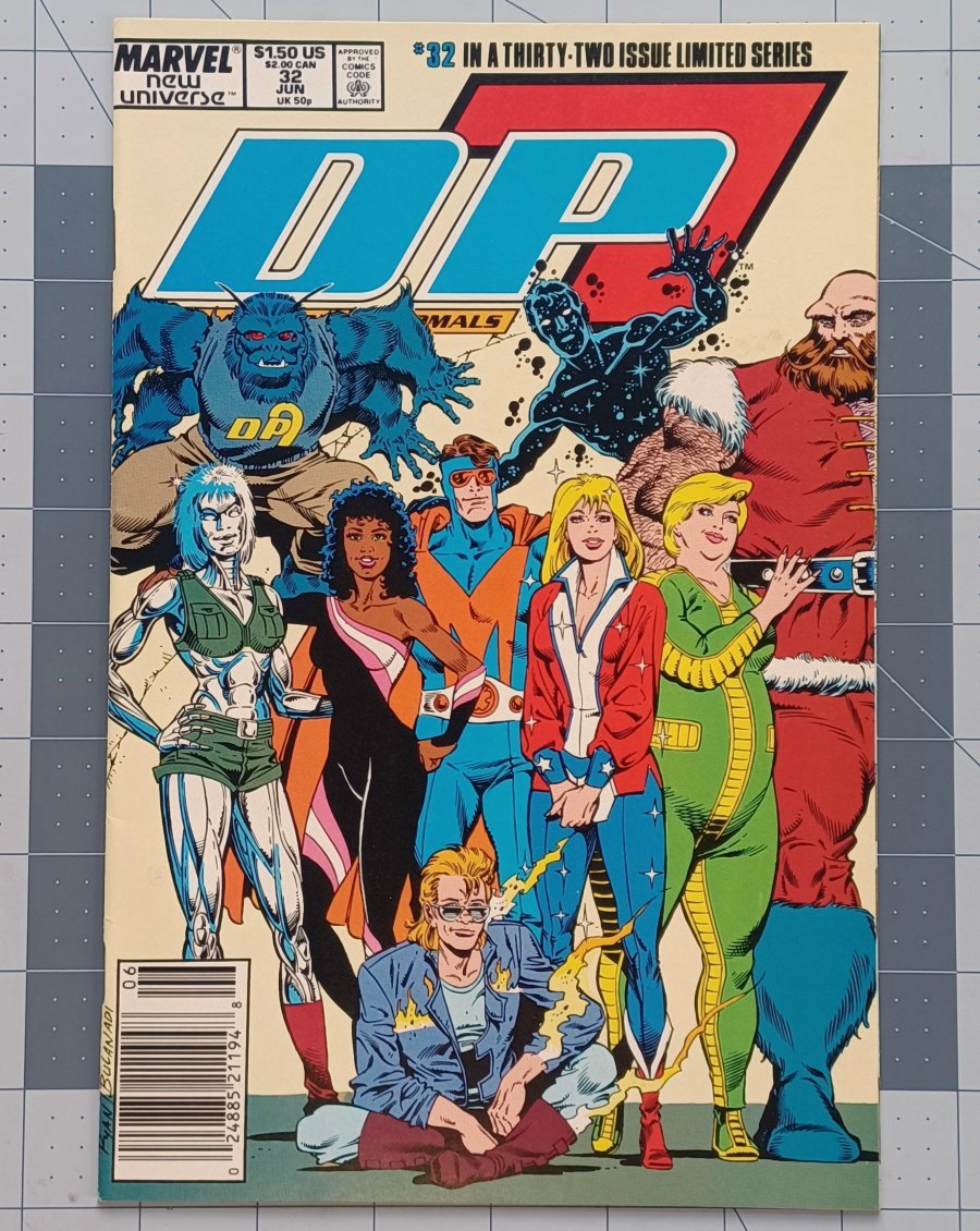 D.P.7 #32 (1989) - Marvel Comics (New Universe)