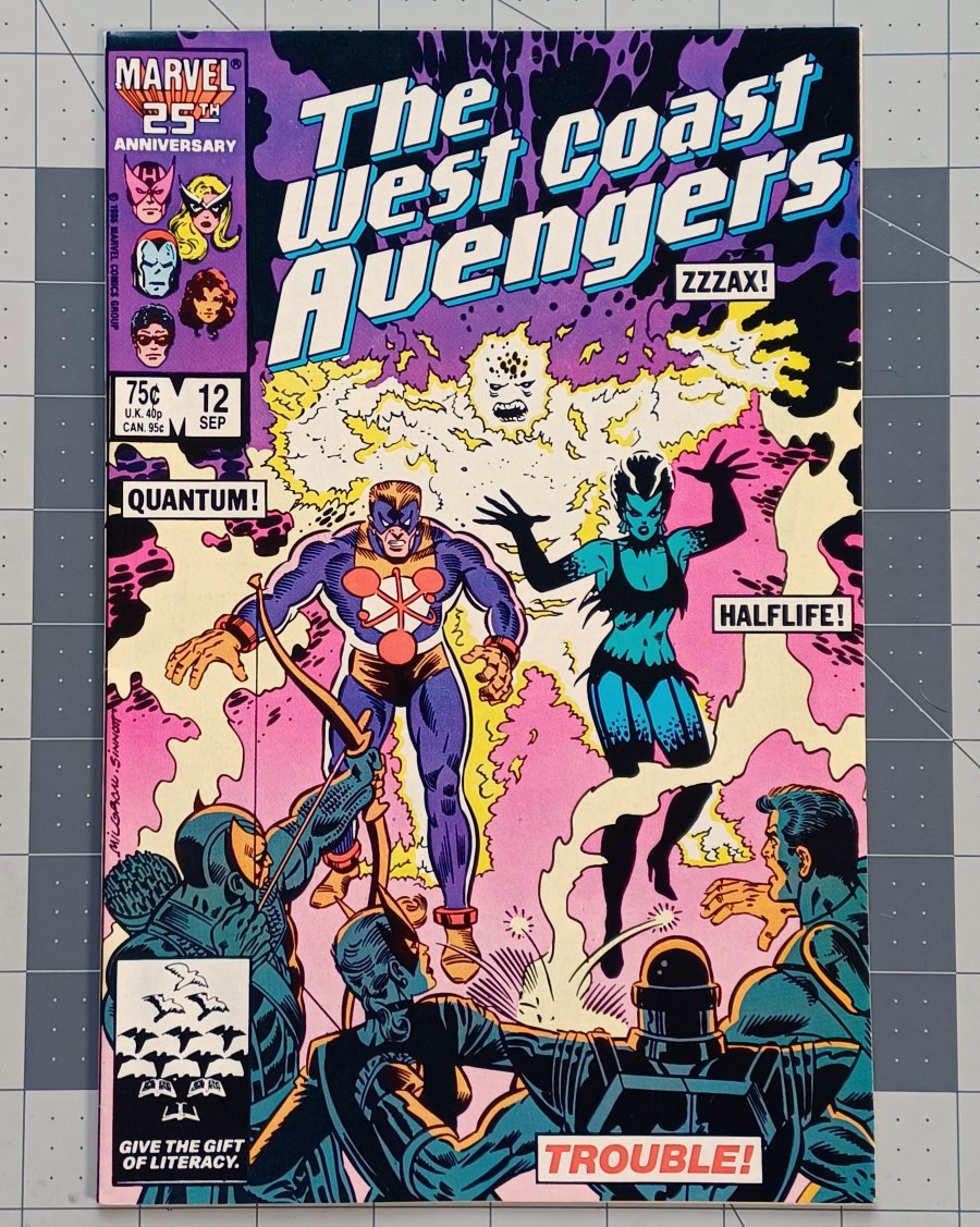 The West Coast Avengers #12 (1986) - Marvel Comics
