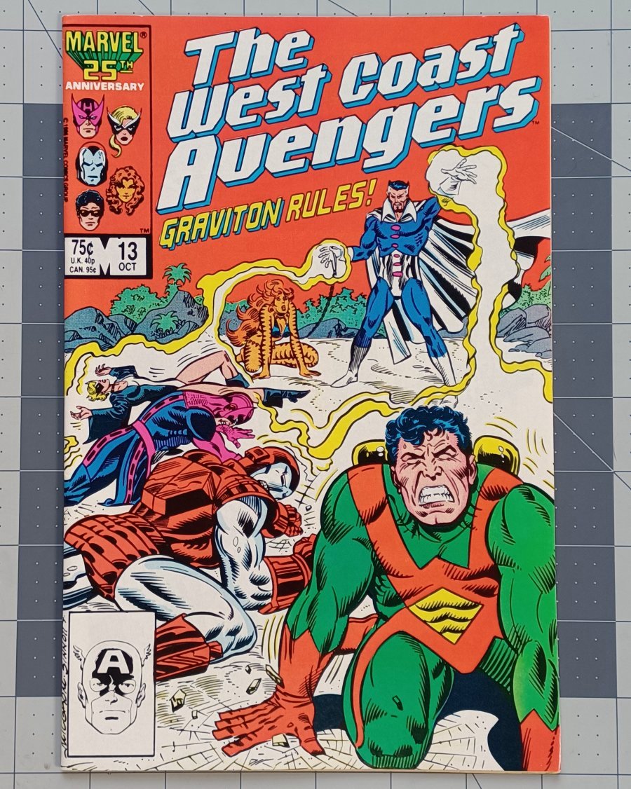 The West Coast Avengers #13 (1986) - Marvel Comics