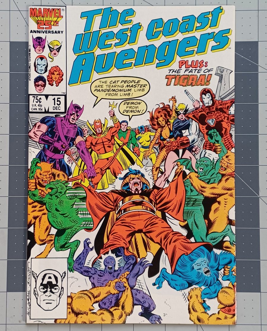 The West Coast Avengers #15 (1986) - Marvel Comics