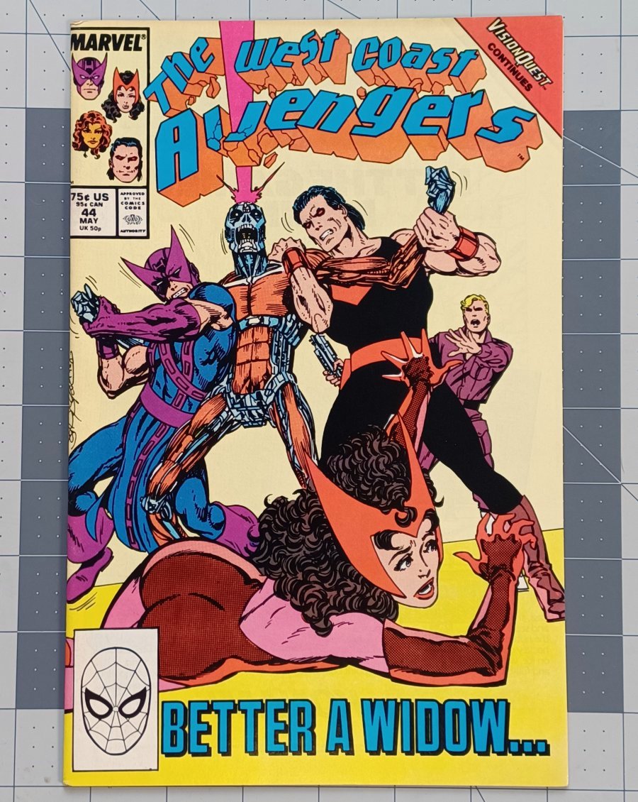 The West Coast Avengers #44 (1989) - Marvel Comics
