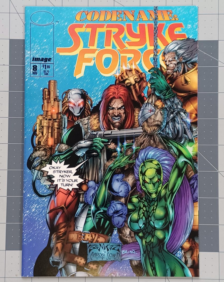 Codename: Strykeforce #8 (1994) - Image Comics