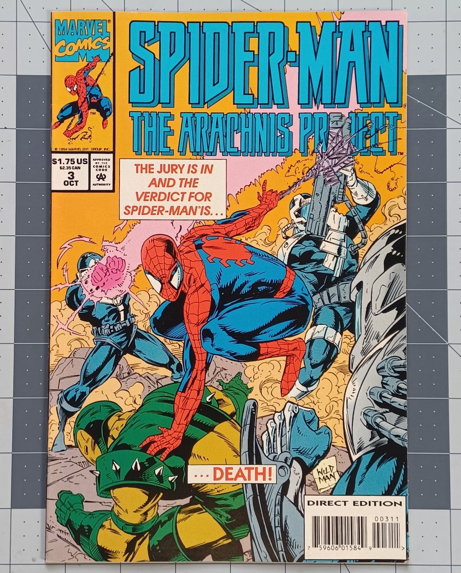 Spider-Man: The Arachnis Project #3 (1994) - Marvel Comics