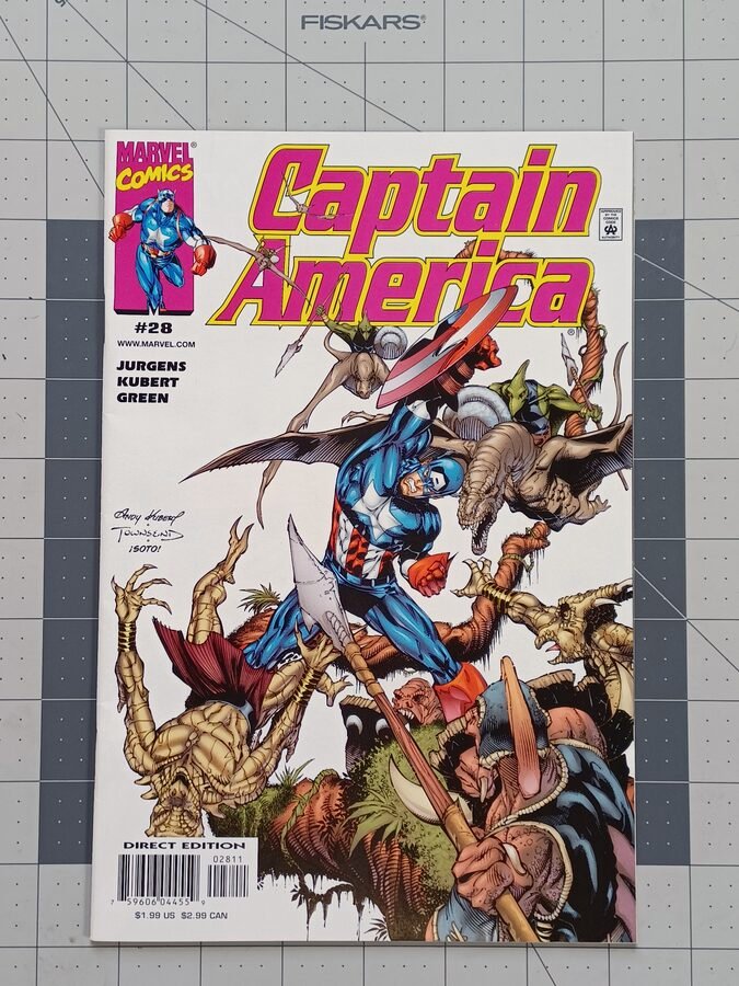 Captain America #28 (2000) - Marvel Comics