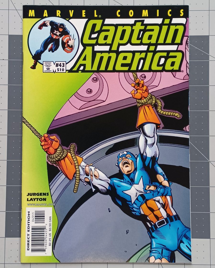 Captain America #43 (2001) - Marvel Comics