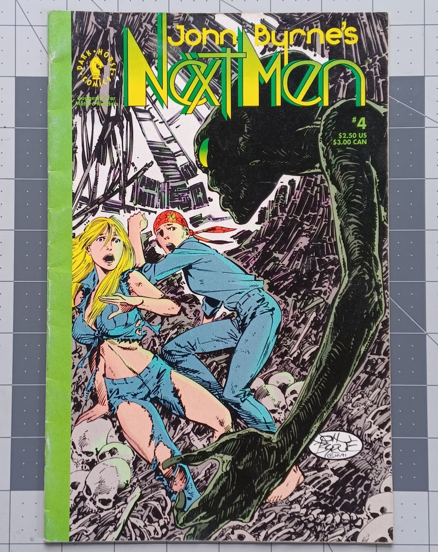 John Byrne's Next Men #4 (1992) - Dark Horse Comics