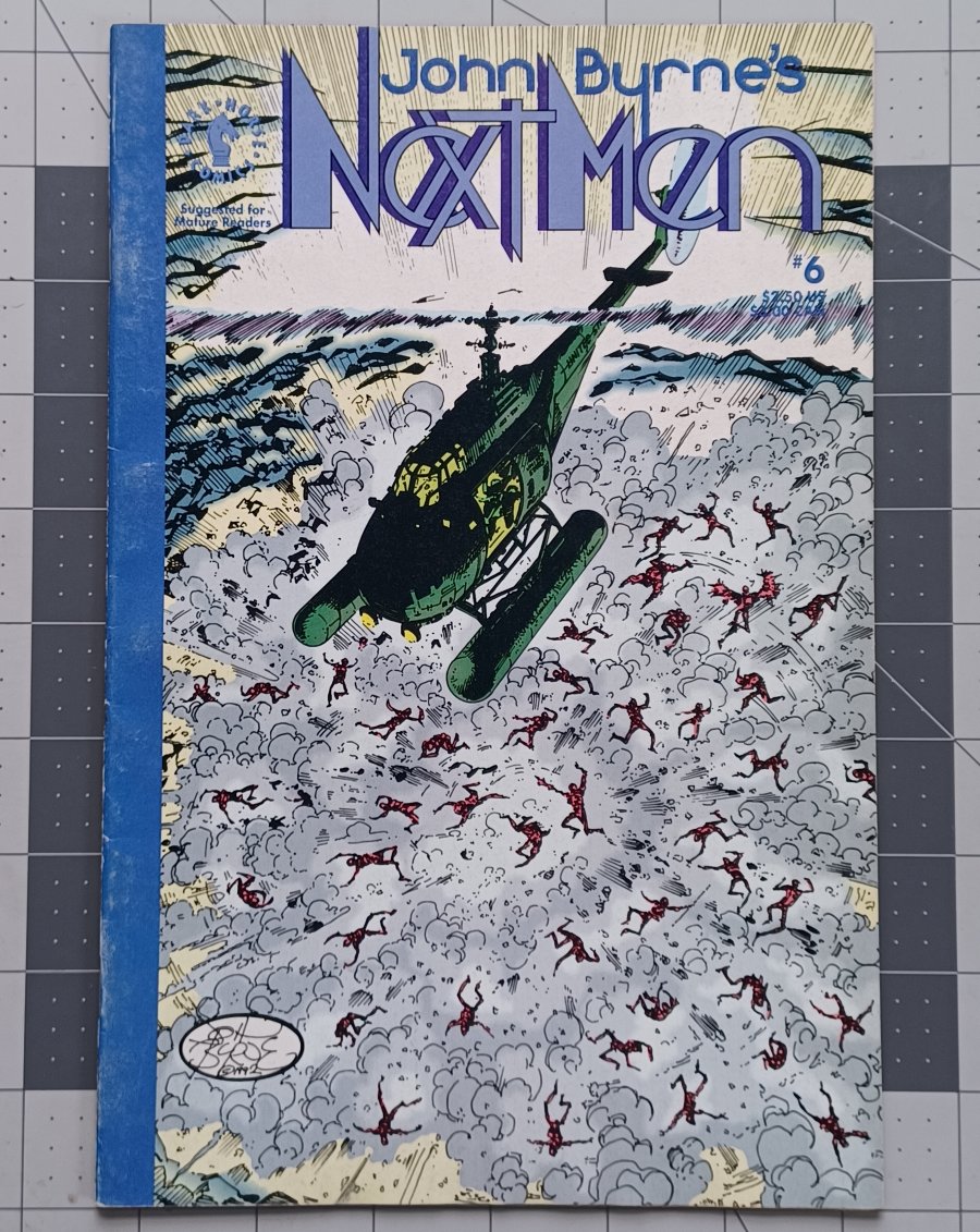John Byrne's Next Men #6 (1992) - Dark Horse Comics
