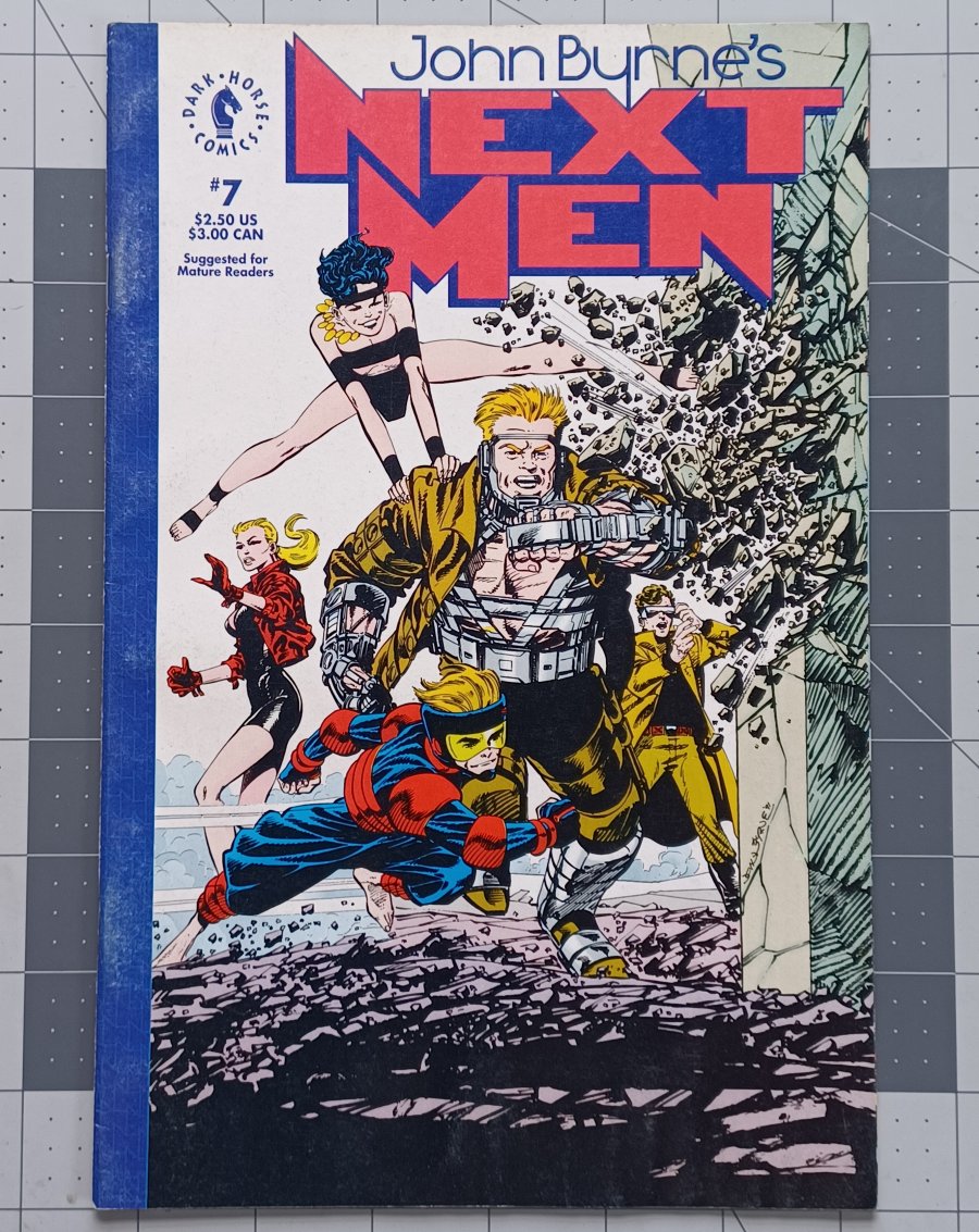 John Byrne's Next Men #7 (1992) - Dark Horse Comics