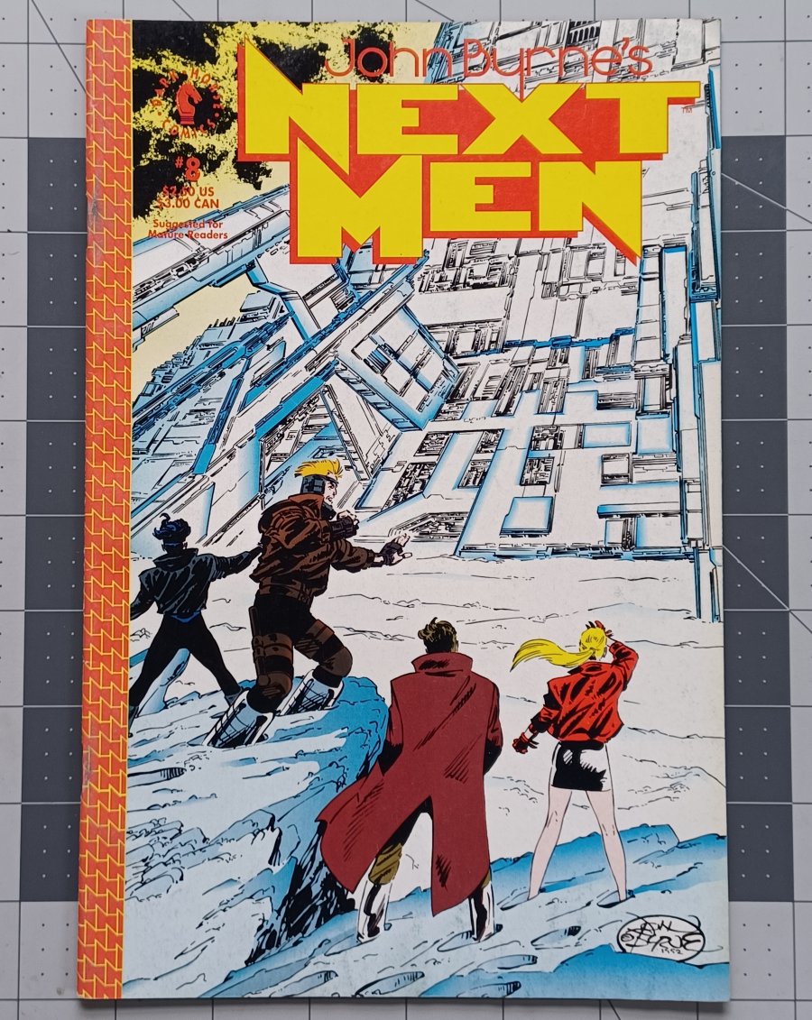 John Byrne's Next Men #8 (1992) - Dark Horse Comics