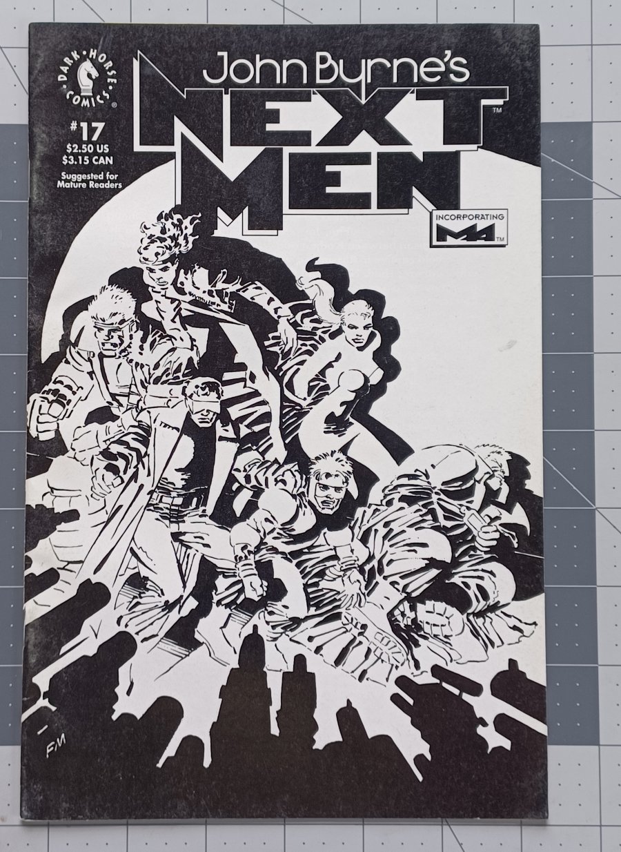 John Byrne's Next Men #17 (1993) - Dark Horse Comics