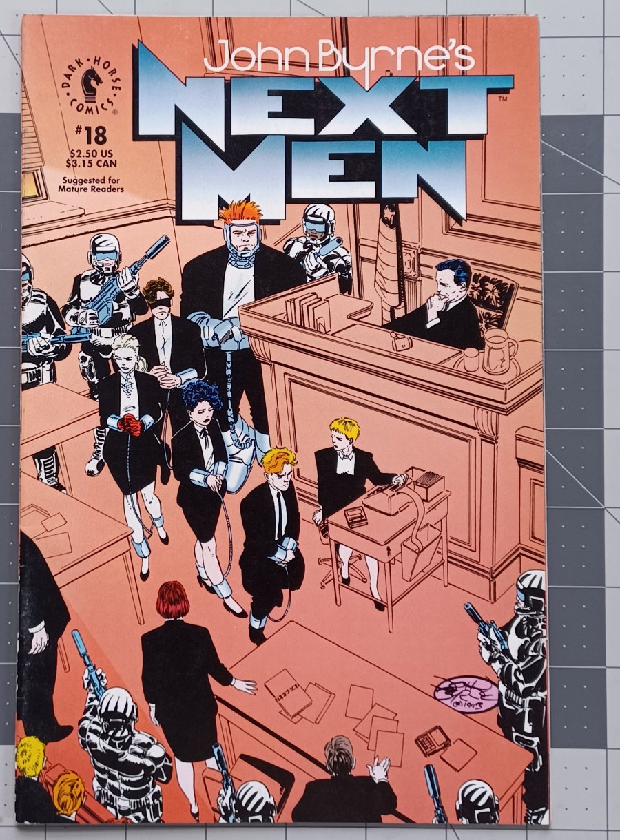 John Byrne's Next Men #18 (1993) - Dark Horse Comics