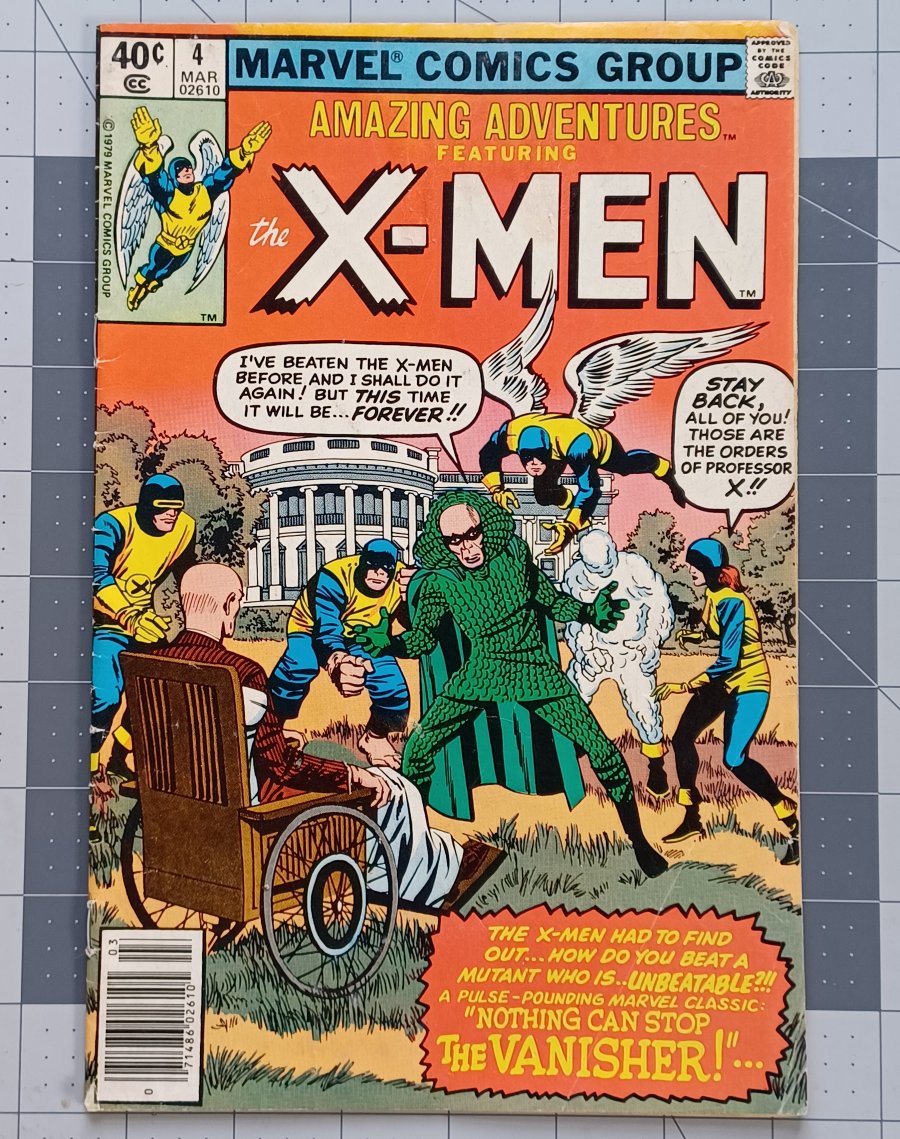 Amazing Adventures #4 (1979) - Marvel Comics (X-Men reprint)