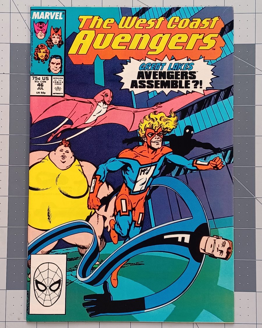 The West Coast Avengers #46 (1989) - Marvel Comics