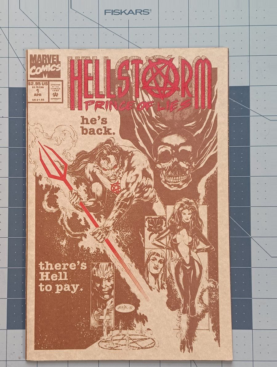 Hellstorm: Prince of Lies #1 (1993) - Marvel Comics