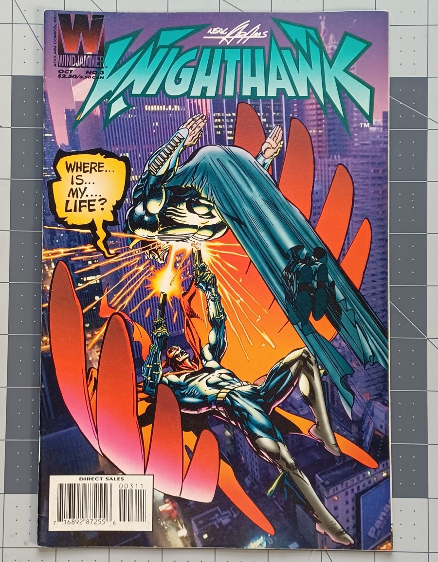 Nighthawk #3 (1995) - Windjammer / Acclaim Comics