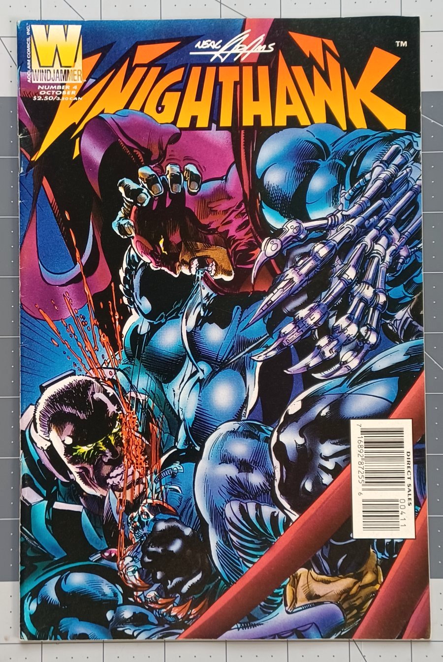 Nighthawk #4 (1995) - Windjammer / Acclaim Comics