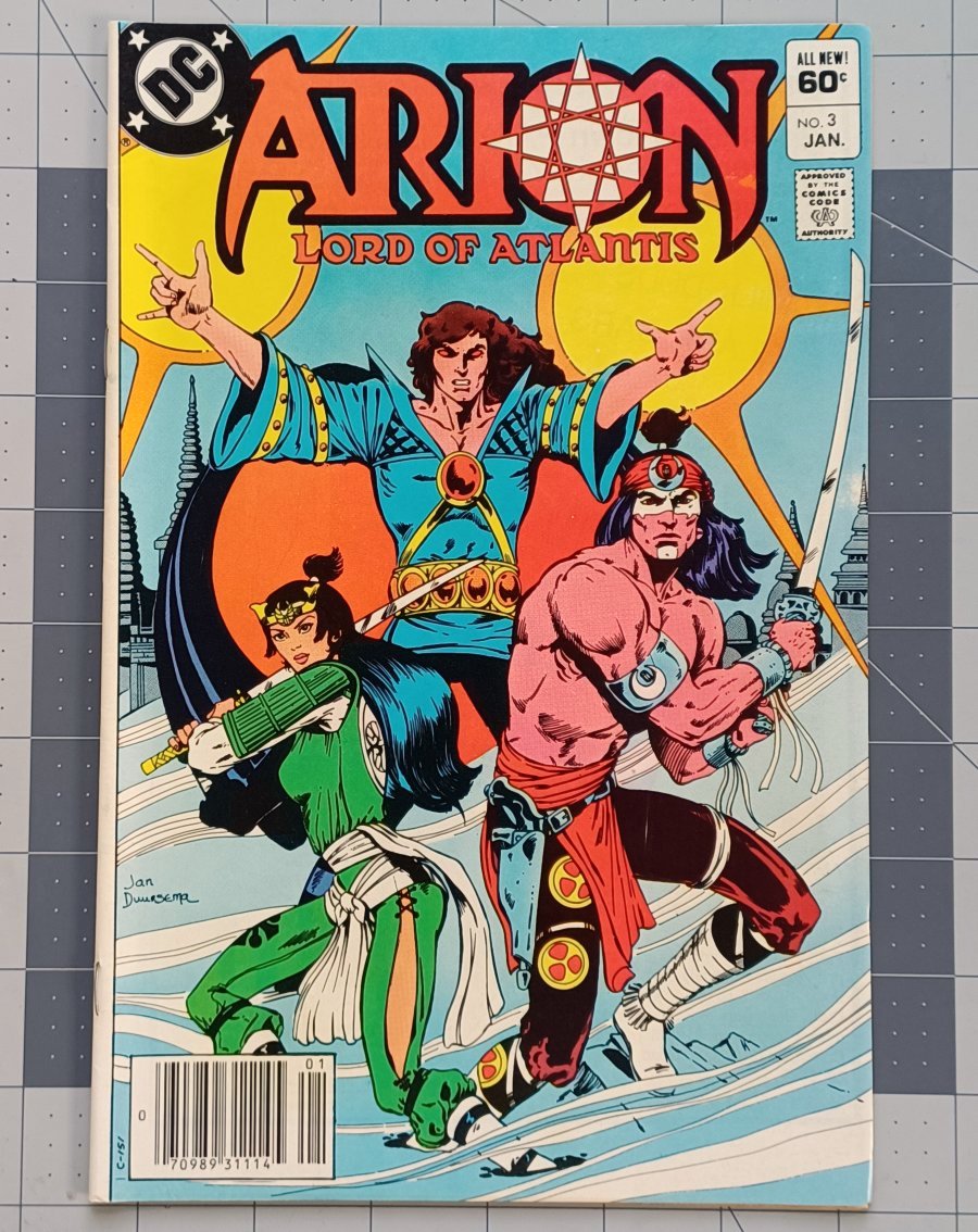Arion, Lord of Atlantis #3 (1983) - DC Comics