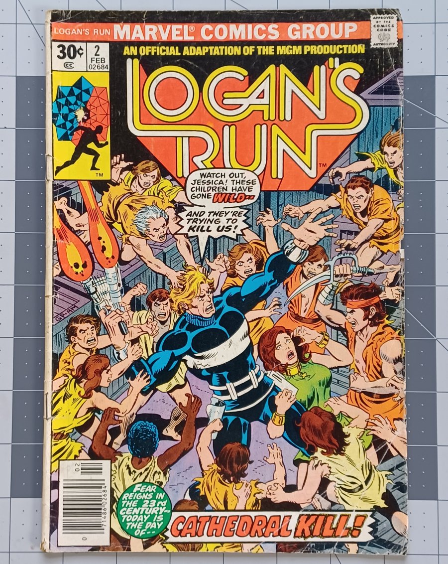 Logan's Run #2 (1977) - Marvel Comics