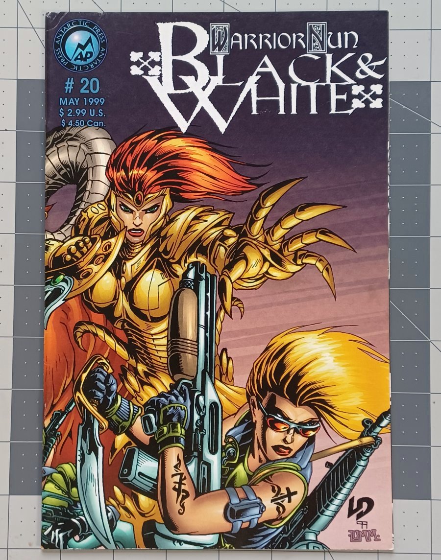 Warrior Nun Areala: Black & White #20 (1999) - Antarctic Press