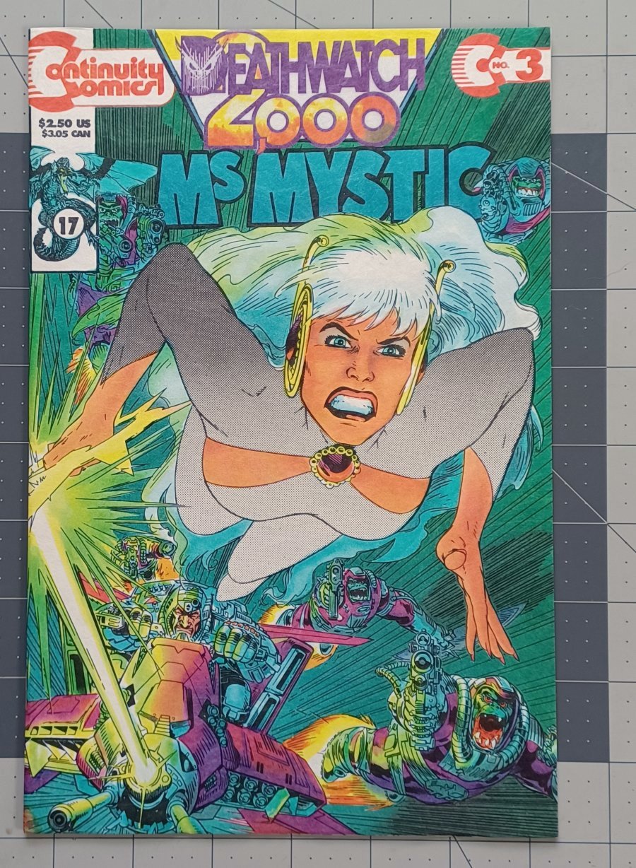 Deathwatch 2000: Ms. Mystic #17 (1993) - Continuity Comics