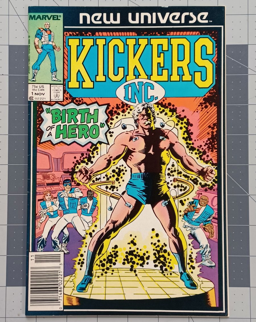 Kickers, Inc. #1 (1986) - Marvel Comics (New Universe)