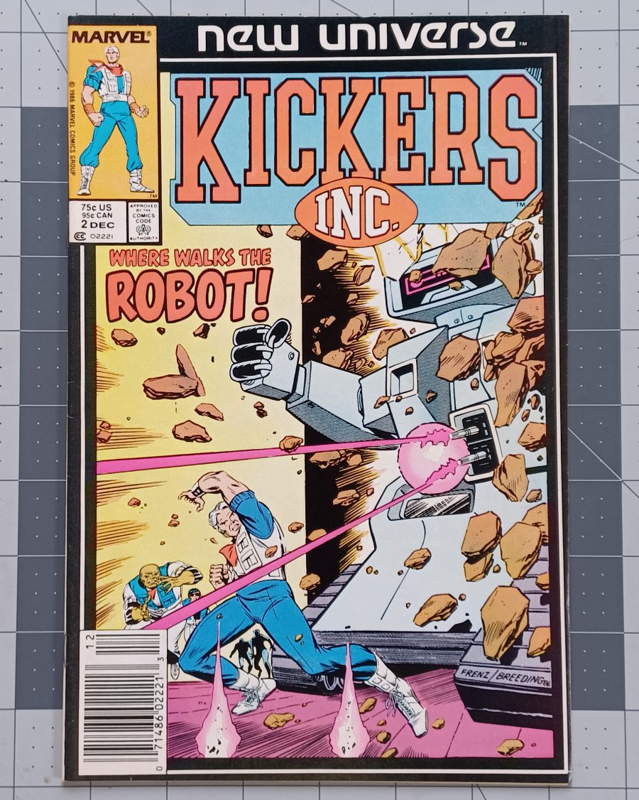 Kickers, Inc. #2 (1986) - Marvel Comics (New Universe)