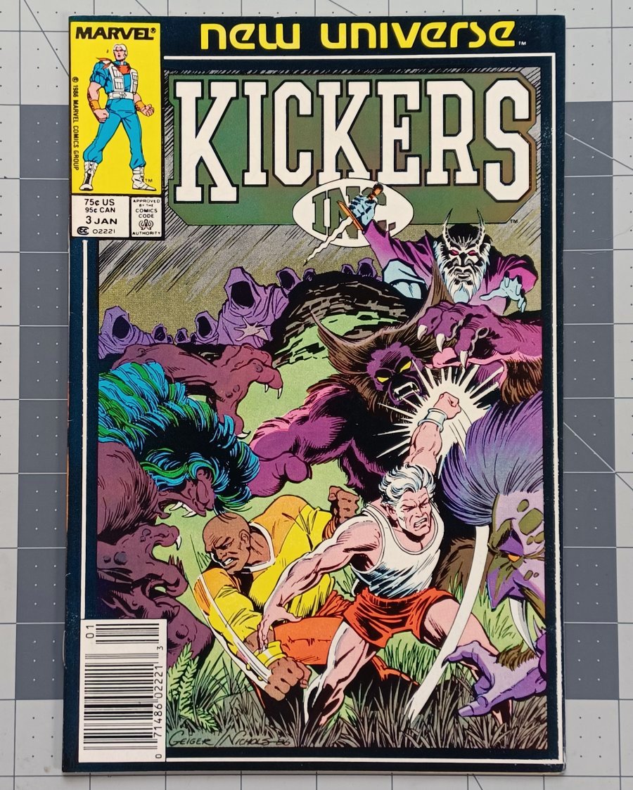 Kickers, Inc. #3 (1987) - Marvel Comics (New Universe)