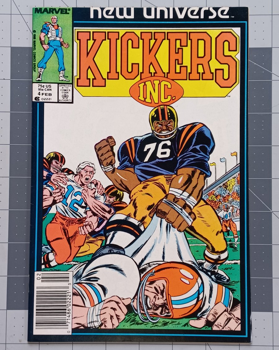 Kickers, Inc. #4 (1987) - Marvel Comics (New Universe)