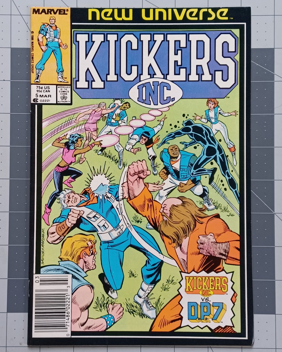 Kickers, Inc. #5 (1987) - Marvel Comics (New Universe)
