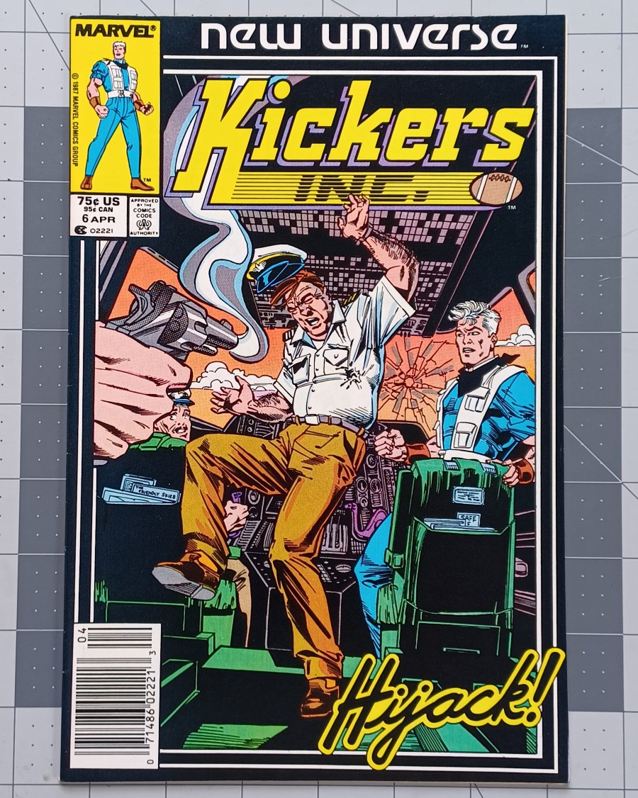 Kickers, Inc. #6 (1987) - Marvel Comics (New Universe)