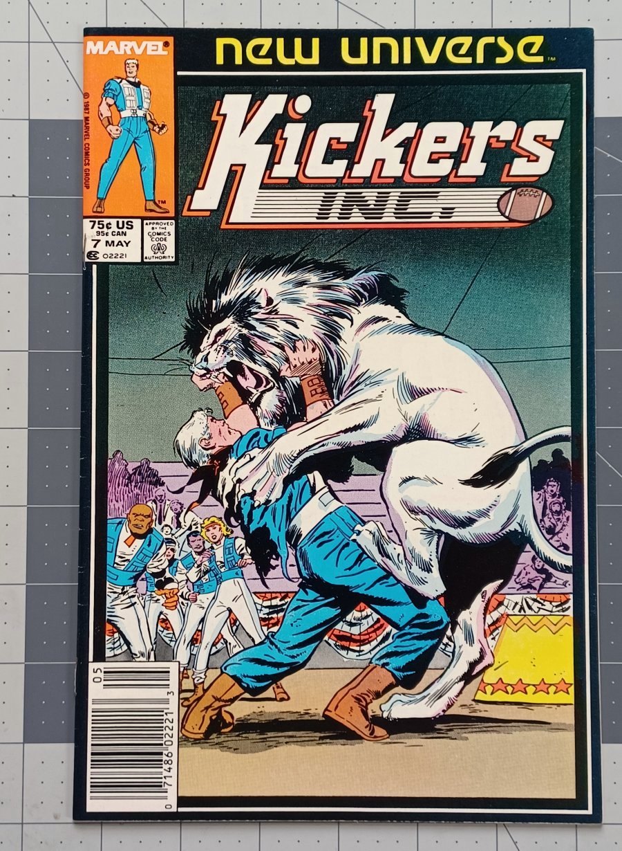 Kickers, Inc. #7 (1987) - Marvel Comics (New Universe)