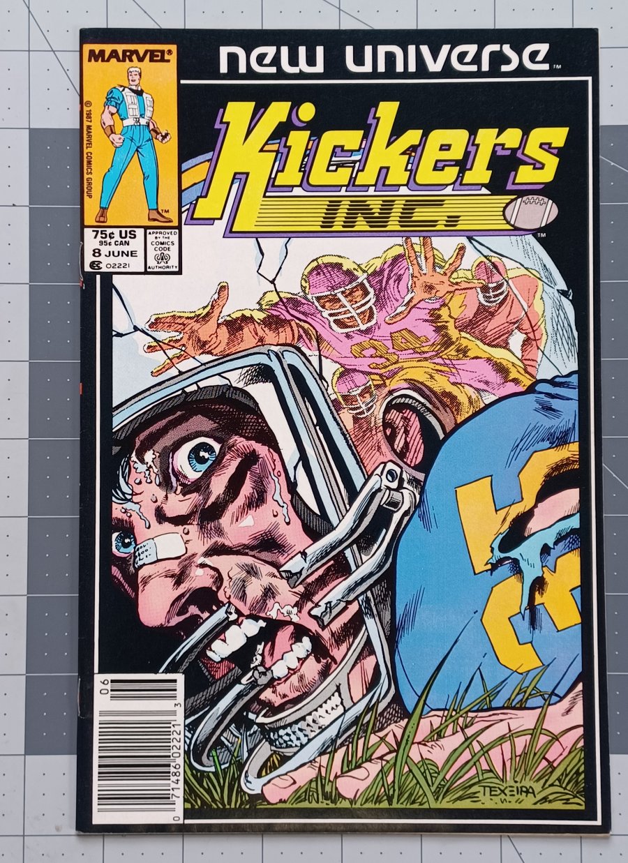 Kickers, Inc. #8 (1987) - Marvel Comics (New Universe)