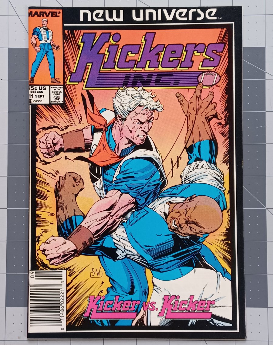 Kickers, Inc. #11 (1987) - Marvel Comics (New Universe)