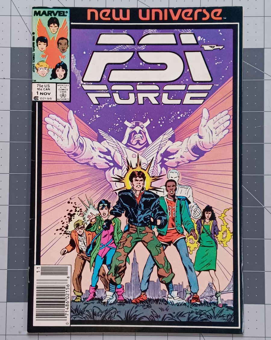 Psi-Force #1 (1986) - Marvel Comics (New Universe)