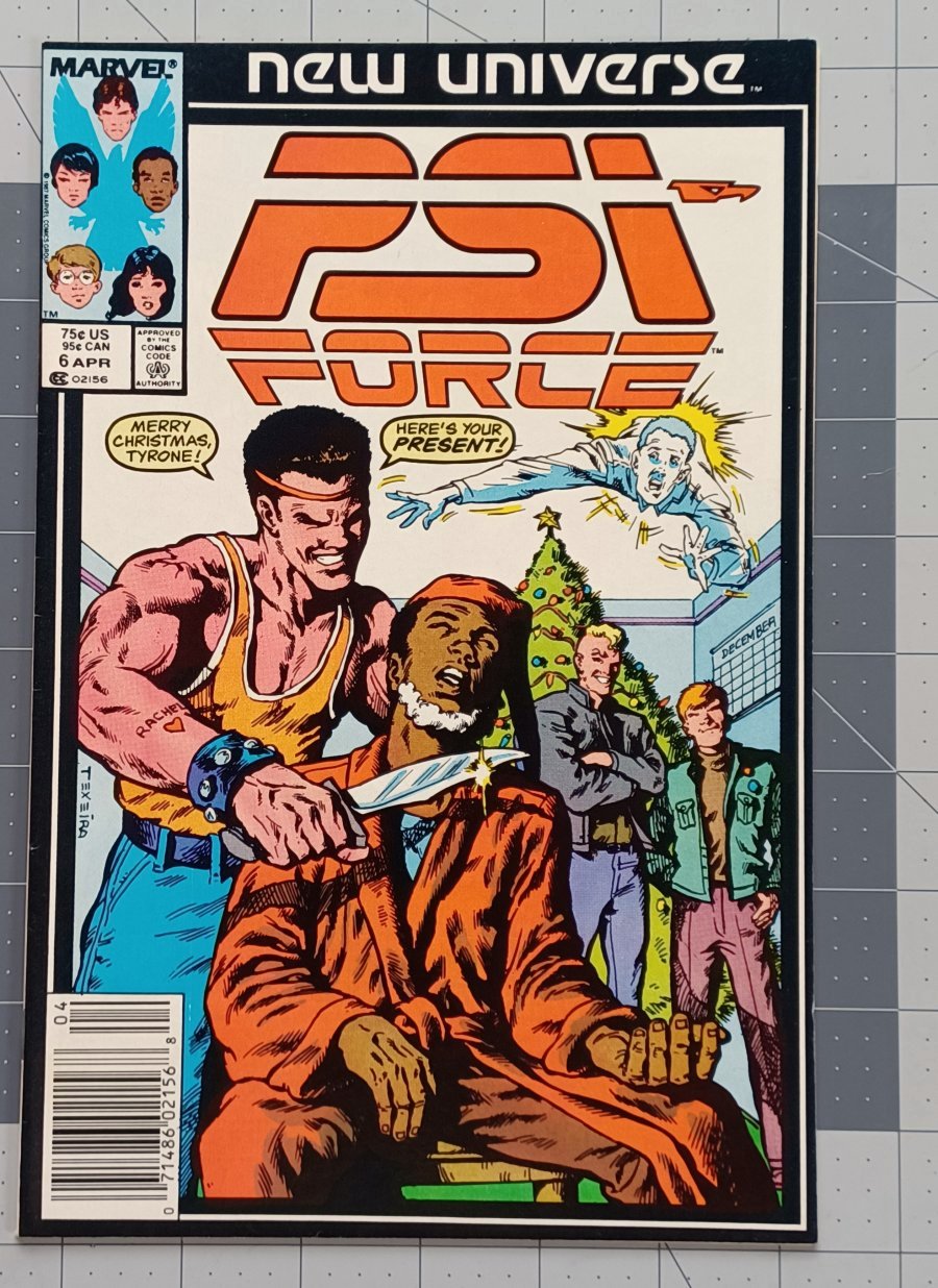 Psi-Force #6 (1987) - Marvel Comics (New Universe)