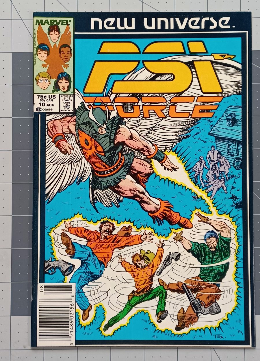 Psi-Force #10 (1987) - Marvel Comics (New Universe)
