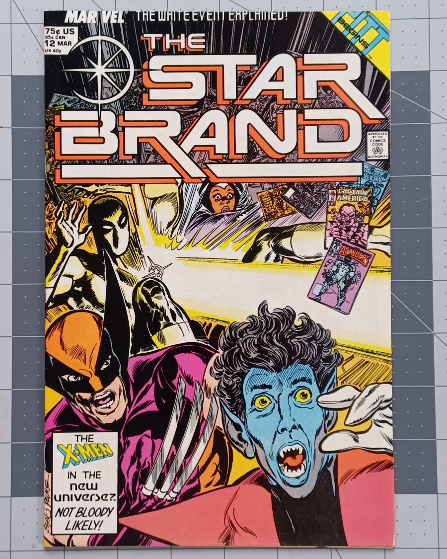 The Star Brand #12 (1988) - Marvel Comics (New Universe)