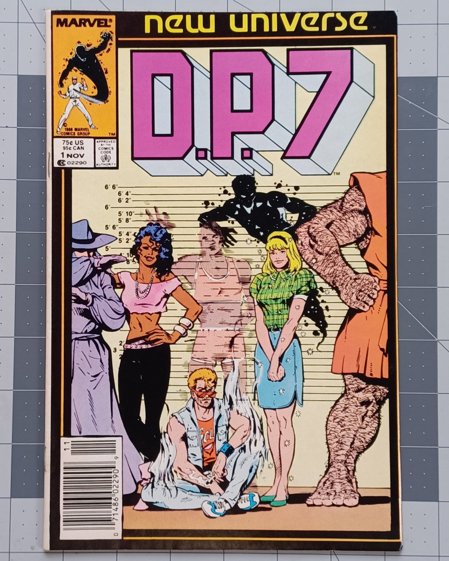 D.P.7 #1 (1986) - Marvel Comics (New Universe)