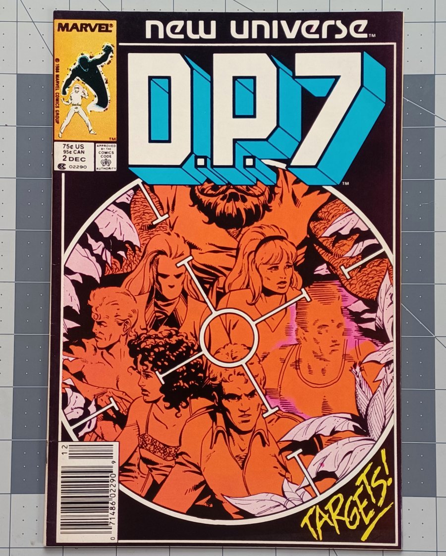 D.P.7 #2 (1986) - Marvel Comics (New Universe)