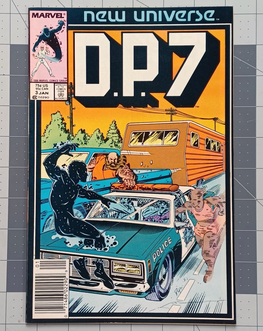 D.P.7 #3 (1987) - Marvel Comics (New Universe)